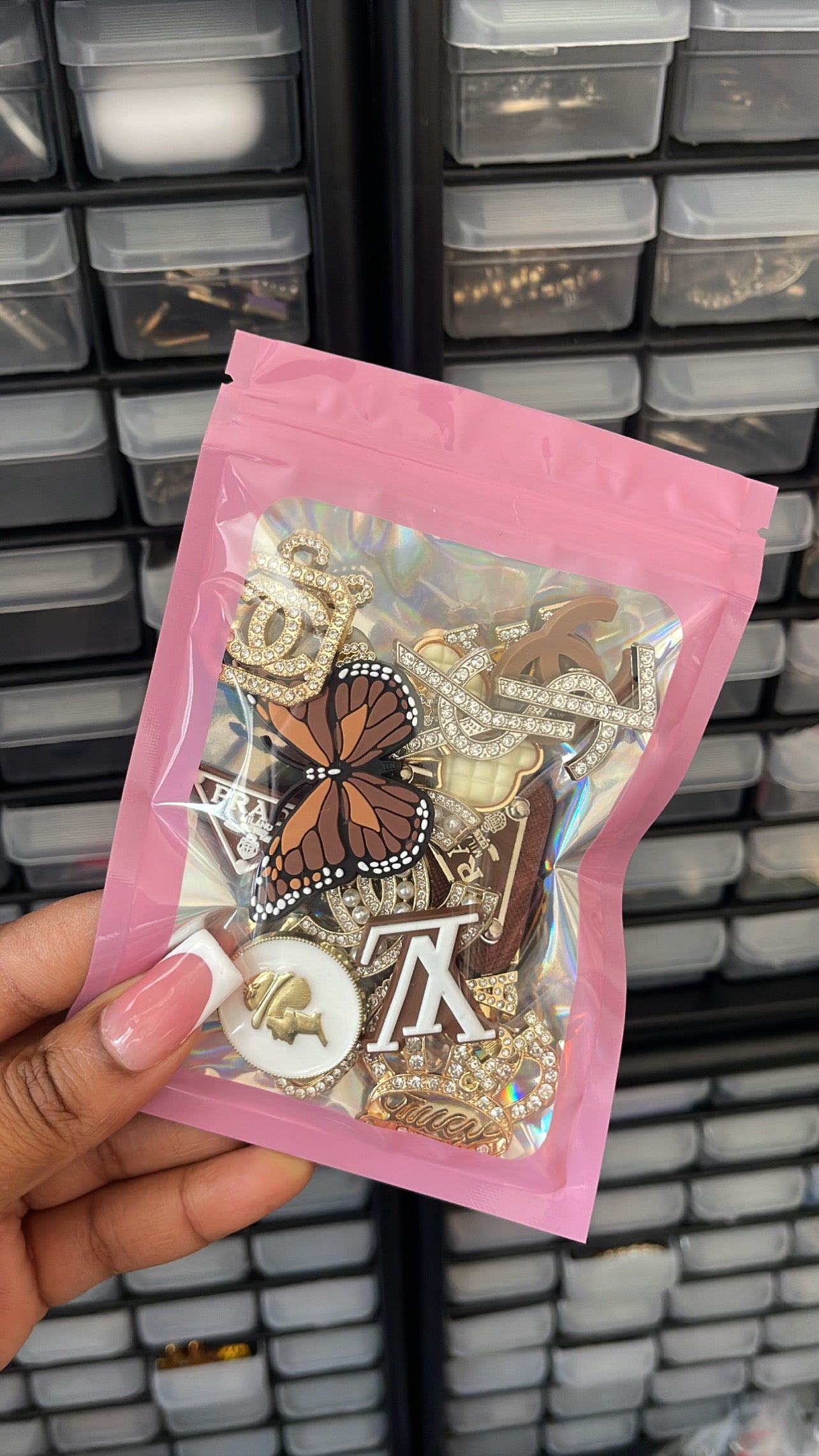 Mixed metal, rubber & resin custom (12) charm *BUNDLE*