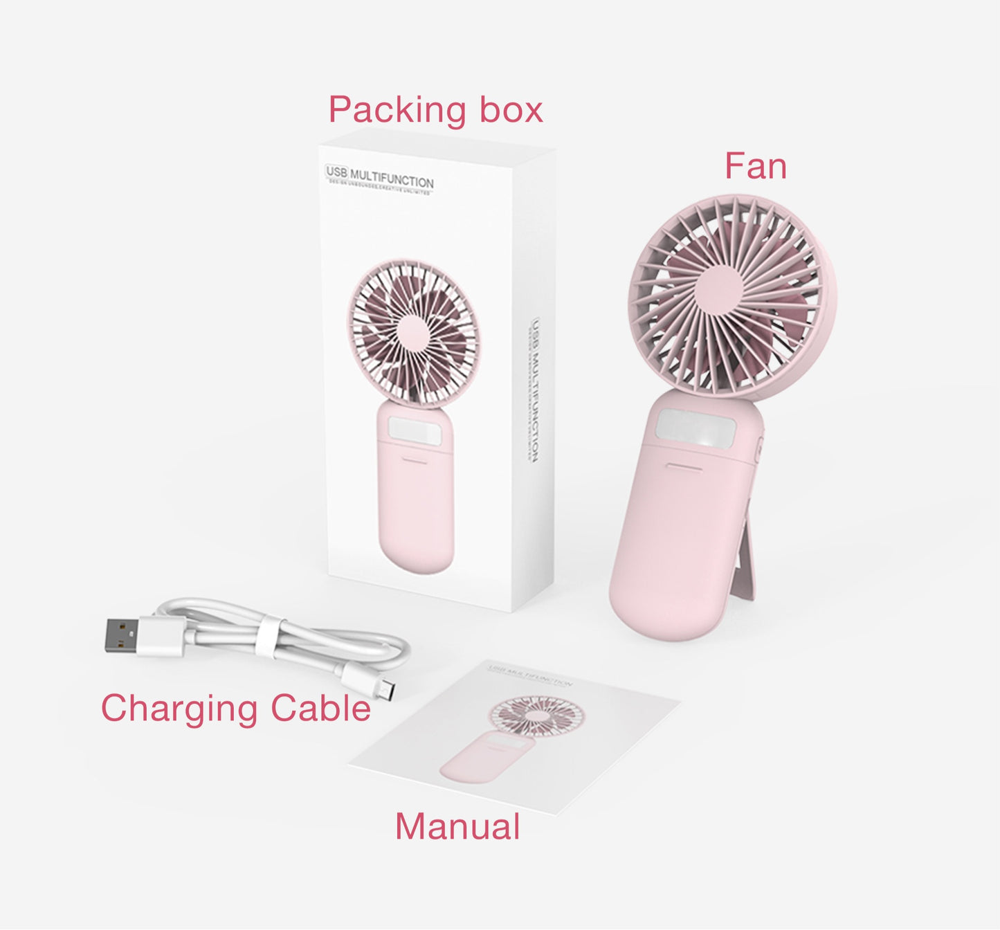 3 in 1 multifunctional fan