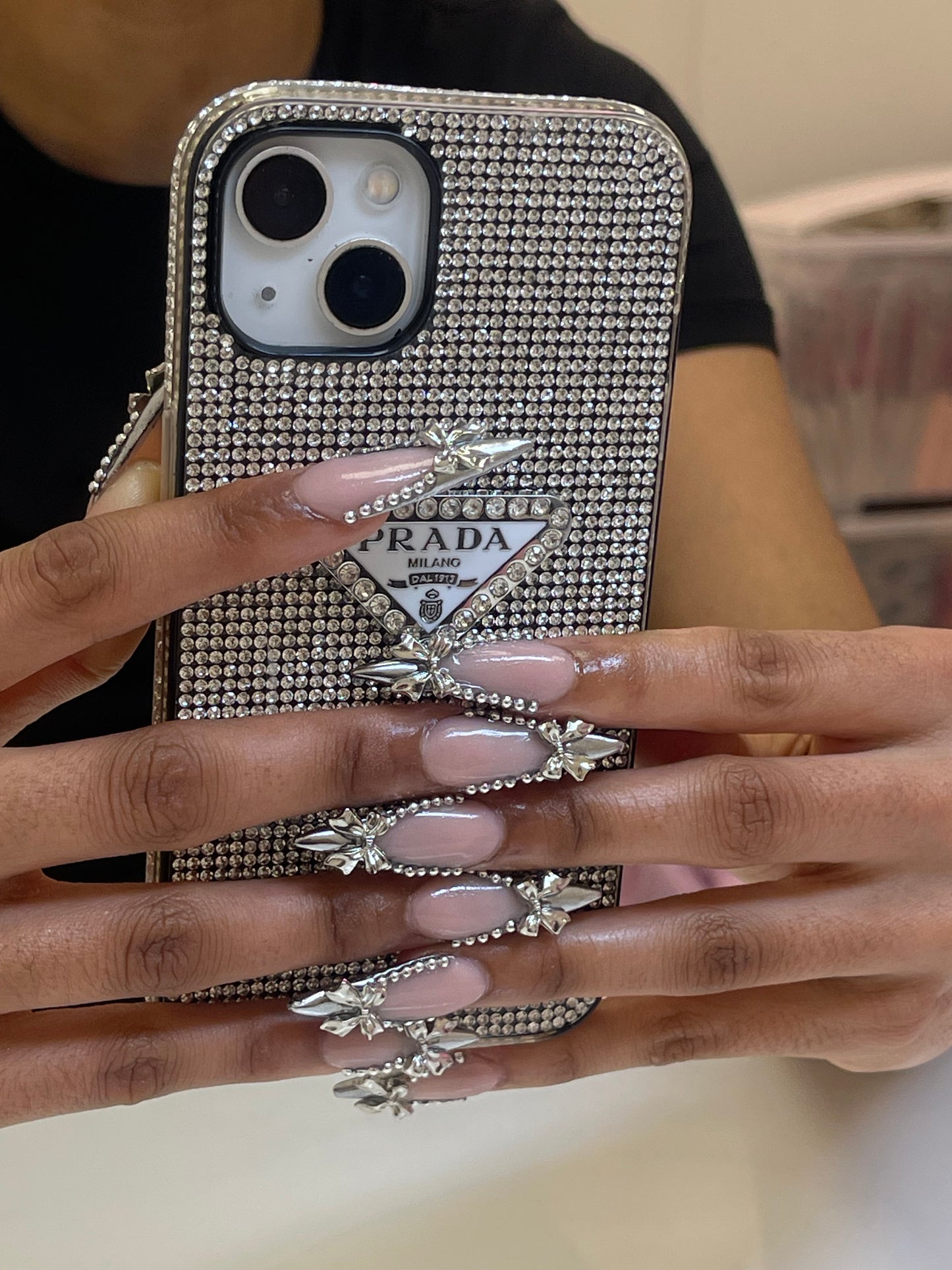 Diamanté phone case