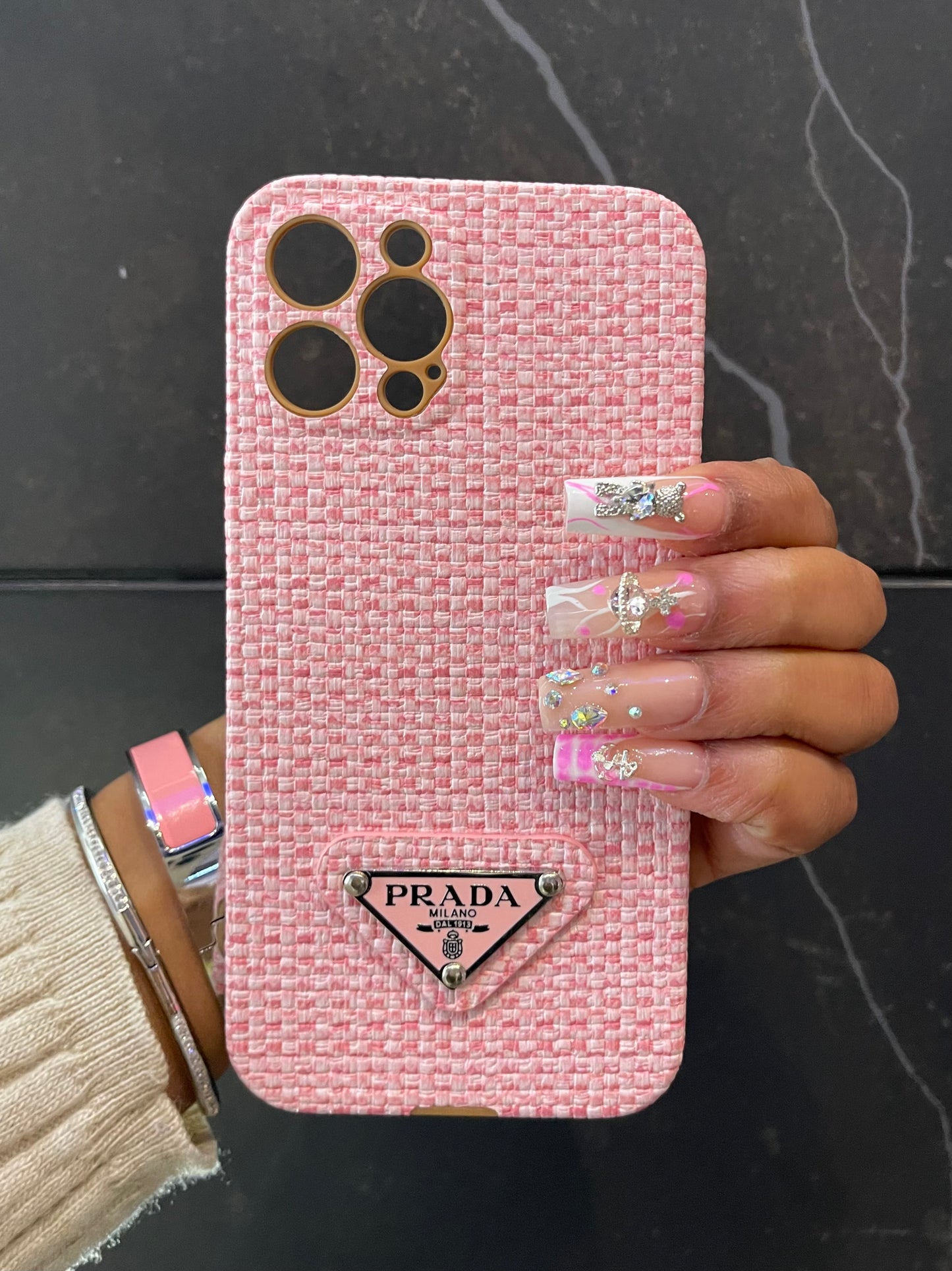 Punch of pink phone case