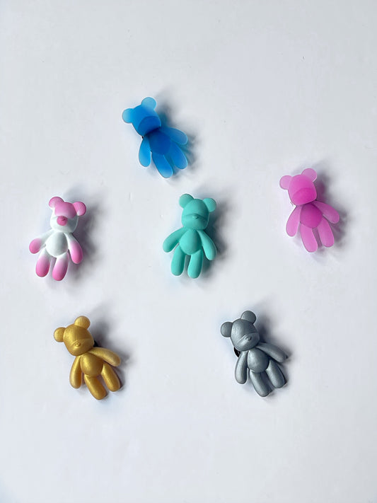 Bear rubber charms