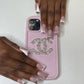 Dazzling pink phone case