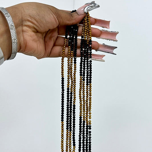 Black panther - string waist beads