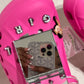 Barbie mirror croc charm