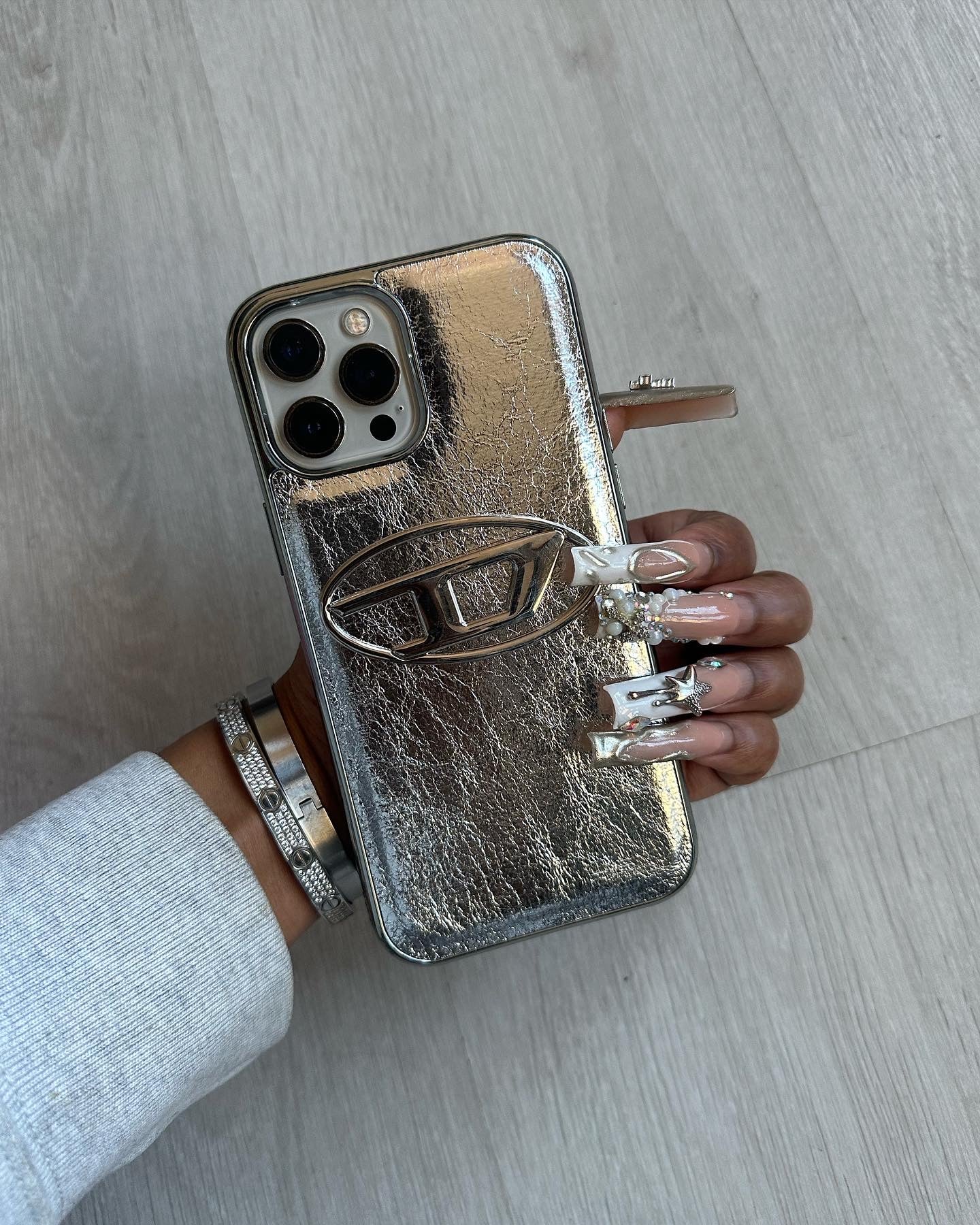 Desire (Silver) phone case