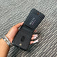 Black wallet *card holder* phone case