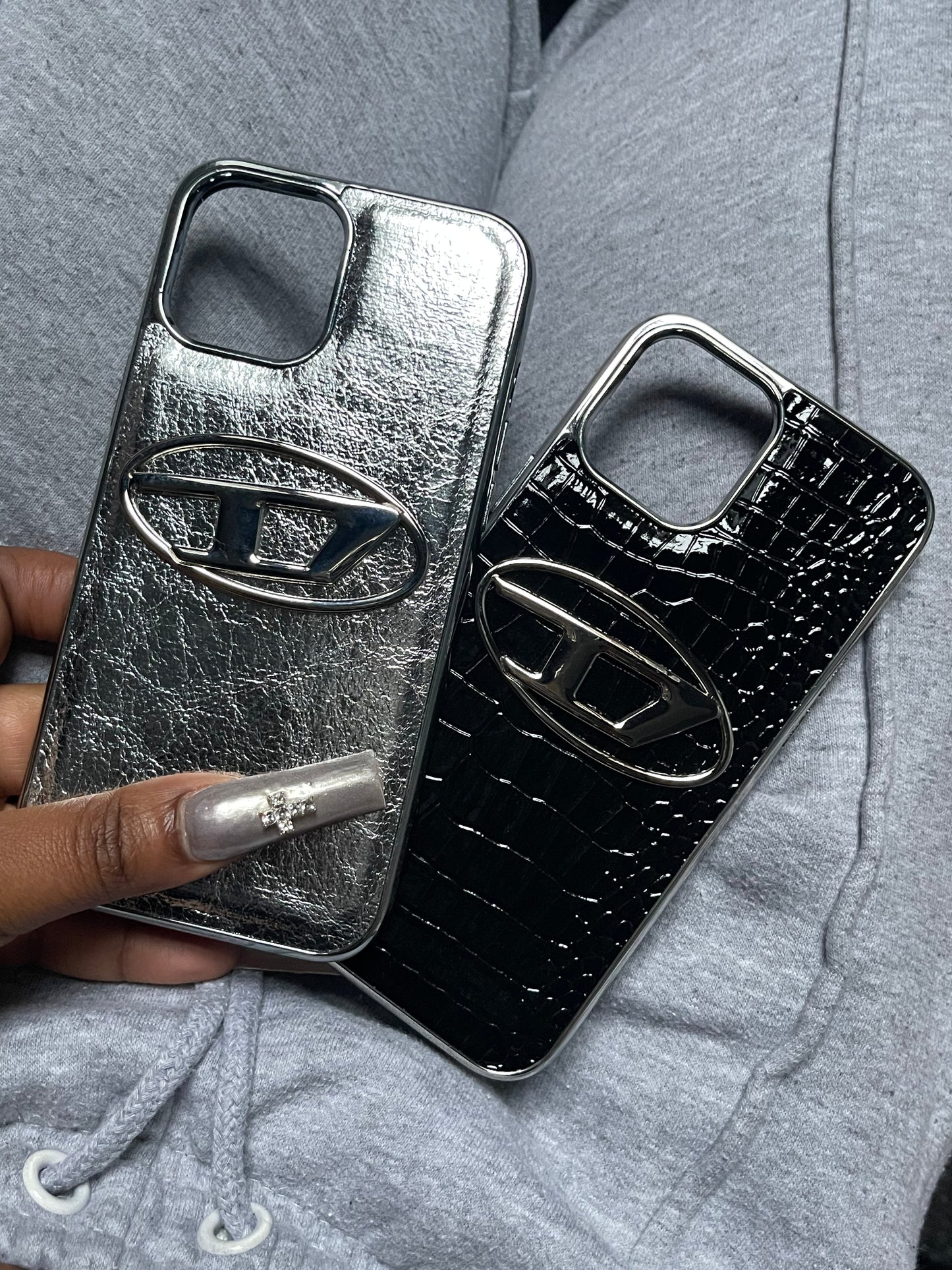 Desire (Black) phone case