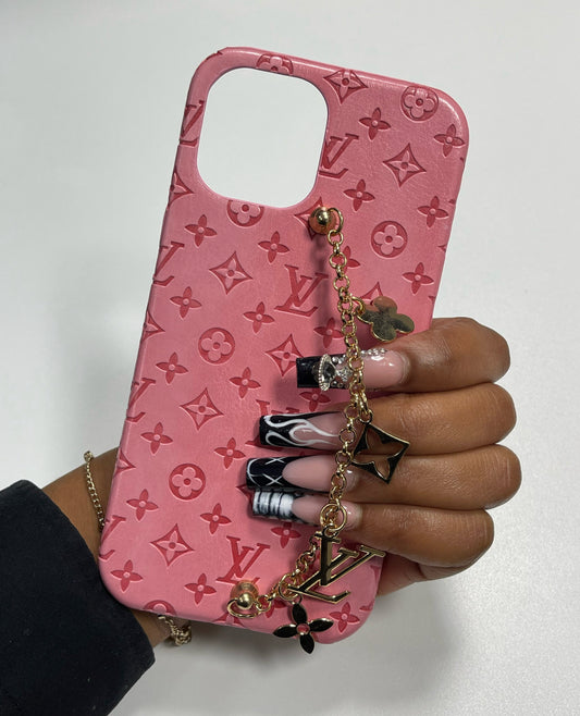 Pink obsession phone case