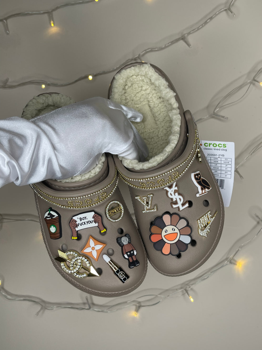 Autumn falls customised crocs – Bella's Archives