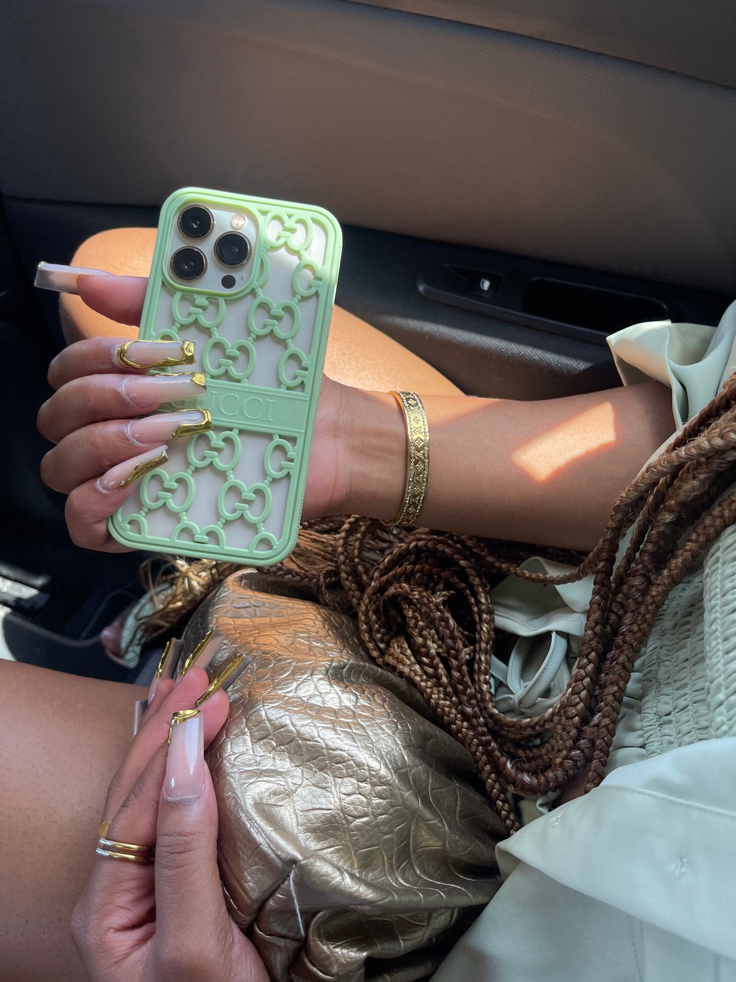 Oriental Green phone case