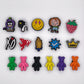 Mixed rubber charms