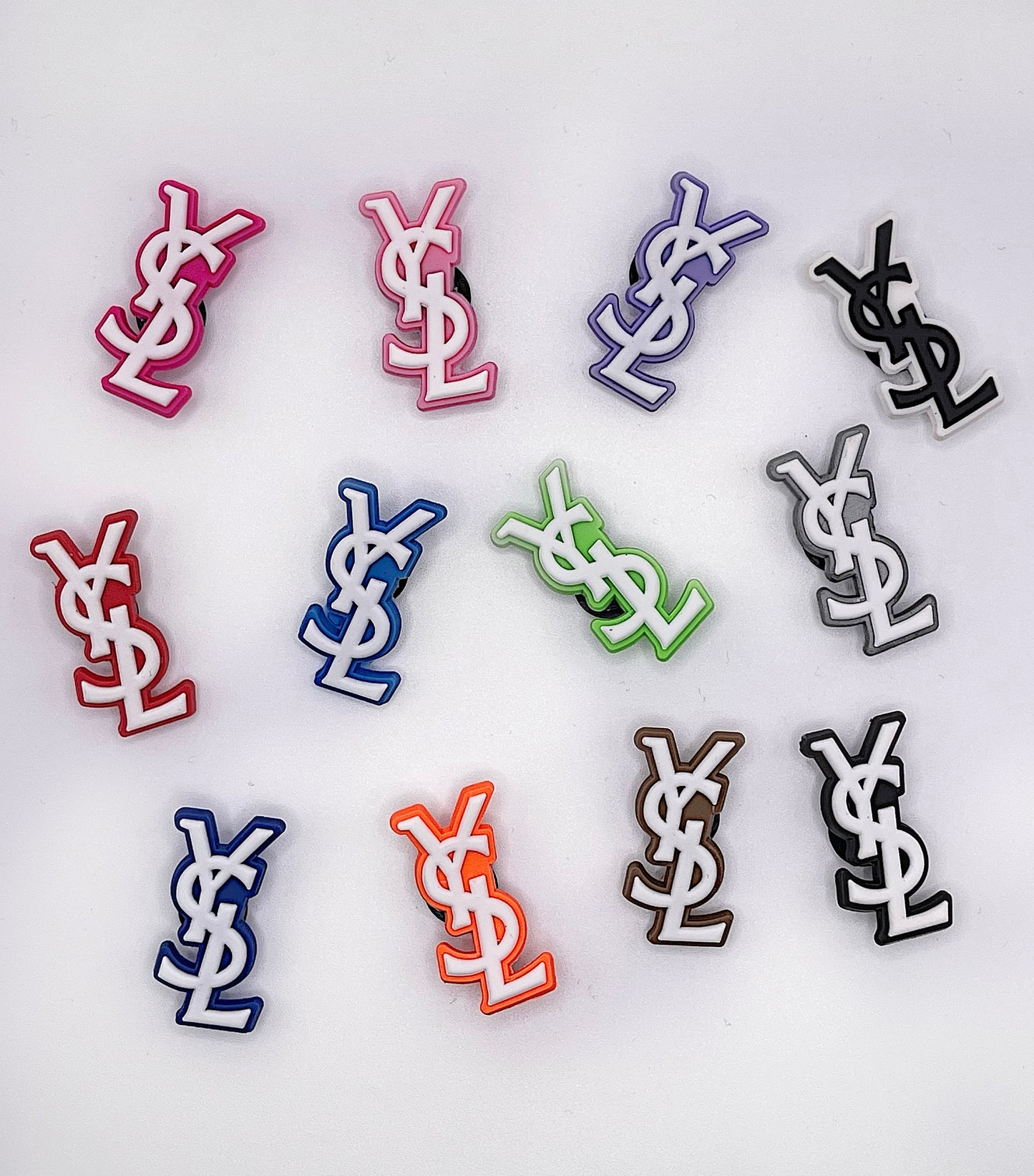Logo rubber charms