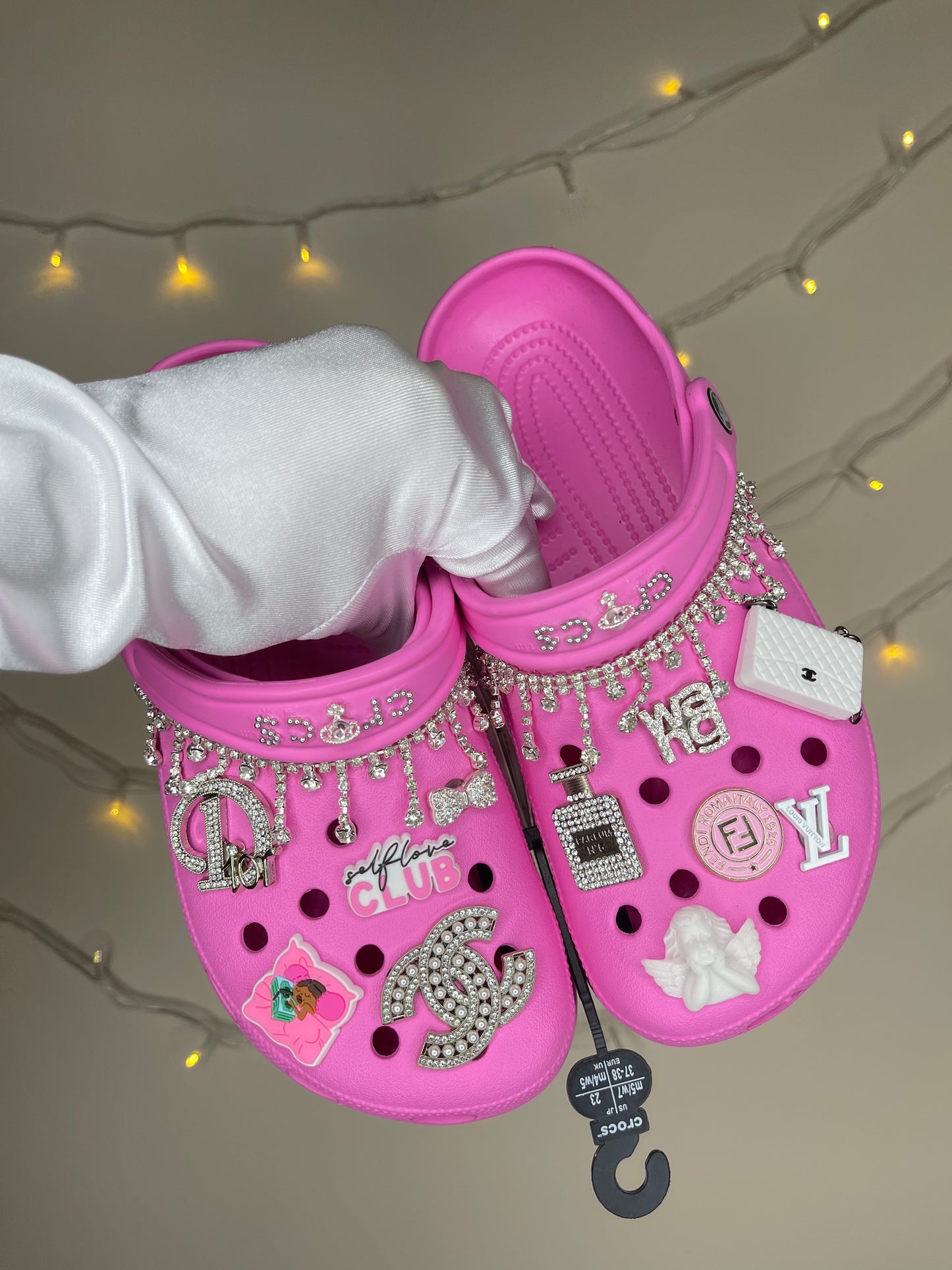 Last pairs available custom crocs