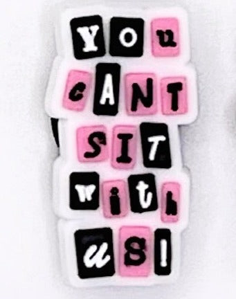 Mean girls croc charms